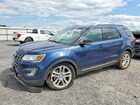 2016 Ford Explorer Xlt Blue vin: 1FM5K8D89GGD19246