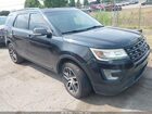 2017 Ford Explorer Xlt Black vin: 1FM5K8D89HGA10071