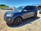 2017 Ford Explorer Xlt Black vin: 1FM5K8D8XHGD72023