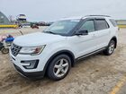 2017 Ford Explorer Xlt White vin: 1FM5K8DH5HGC44417