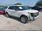 2018 Ford Explorer Xlt White vin: 1FM5K8DH6JGA37704