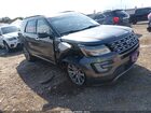 2017 Ford Explorer Limited Gray vin: 1FM5K8F80HGC94056