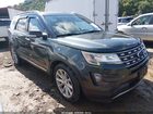 2016 Ford Explorer Limited Green vin: 1FM5K8F82GGA71208