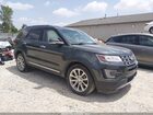 2016 Ford Explorer Limited Green vin: 1FM5K8F86GGC06481