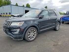 2016 Ford Explorer Limited Black vin: 1FM5K8F89GGD15503