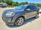 2016 Ford Explorer Limited Gray vin: 1FM5K8F8XGGB48830