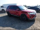 2019 Ford Explorer Limited Red vin: 1FM5K8FH6KGA83936