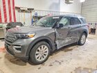 2021 Ford Explorer Limited Gray vin: 1FM5K8FW5MNA12286