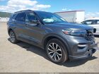 2020 Ford Explorer St Gray vin: 1FM5K8GC0LGA17726