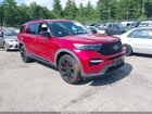 2020 Ford Explorer St Red vin: 1FM5K8GC0LGB17583