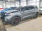 2021 Ford Explorer St Серый vin: 1FM5K8GC5MGB68109
