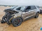 2022 Ford Explorer St Gray vin: 1FM5K8GC6NGA93826
