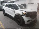 2020 Ford Explorer St White vin: 1FM5K8GC7LGA92858