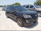 2017 Ford Explorer Sport Black vin: 1FM5K8GT0HGA99139