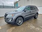 2017 Ford Explorer Sport Gray vin: 1FM5K8GT3HGA25102