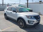 2017 Ford Explorer Sport Серебряный vin: 1FM5K8GT7HGA60760