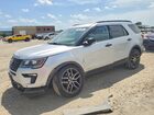 2018 Ford Explorer Sport Silver vin: 1FM5K8GT7JGA21222