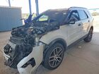 2018 Ford Explorer Sport White vin: 1FM5K8GTXJGC87169