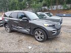 2020 Ford Explorer Platinum Gray vin: 1FM5K8HC8LGA68793