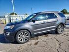 2017 Ford Explorer Platinum Gray vin: 1FM5K8HT1HGD41239