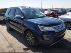 2017 Ford Explorer Platinum Blue vin: 1FM5K8HT2HGC09297