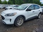 2020 Ford Escape S White vin: 1FMCU0F62LUC31326