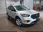 2018 Ford Escape S Gray vin: 1FMCU0F70JUD08443
