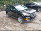 2018 Ford Escape S Black vin: 1FMCU0F71JUB86305