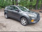 2018 Ford Escape S Gray vin: 1FMCU0F72JUB27182