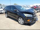 2017 Ford Escape S Black vin: 1FMCU0F73HUB44454