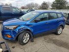 2018 Ford Escape S Blue vin: 1FMCU0F73JUC75289