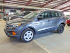 2018 Ford Escape S Gray vin: 1FMCU0F74JUA76798