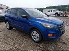 2018 Ford Escape S Blue vin: 1FMCU0F76JUD08429