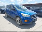 2017 Ford Escape S Blue vin: 1FMCU0F77HUC49322