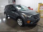 2018 Ford Escape S Gray vin: 1FMCU0F77JUD08388