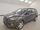 2018 Ford Escape S Gray vin: 1FMCU0F79JUB54363
