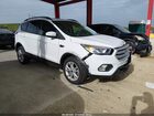2018 Ford Escape Se White vin: 1FMCU0GD2JUC17095