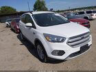 2018 Ford Escape Se White vin: 1FMCU0GD3JUB51267