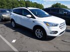2018 Ford Escape Se White vin: 1FMCU0GD3JUC28817