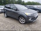 2018 Ford Escape Se Gray vin: 1FMCU0GD4JUB85069
