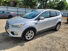 2017 Ford Escape Se Silver vin: 1FMCU0GD8HUA87706
