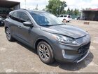2021 Ford Escape Sel Серый vin: 1FMCU0H61MUB35461