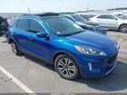 2022 Ford Escape Sel Синий vin: 1FMCU0H63NUB44194