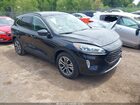 2021 Ford Escape Sel Black vin: 1FMCU0H6XMUA57455