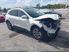 2022 Ford Escape Sel White vin: 1FMCU0H6XNUB36870