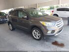 2018 Ford Escape Sel Gray vin: 1FMCU0HD0JUB66971