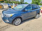 2019 Ford Escape Sel Синий vin: 1FMCU0HD1KUB20373