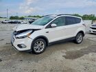 2018 Ford Escape Sel White vin: 1FMCU0HD2JUB59214