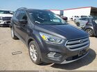 2018 Ford Escape Sel Серый vin: 1FMCU0HD4JUC56446