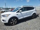 2018 Ford Escape Sel White vin: 1FMCU0HD9JUD34381